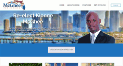 Desktop Screenshot of kionnemcghee.com